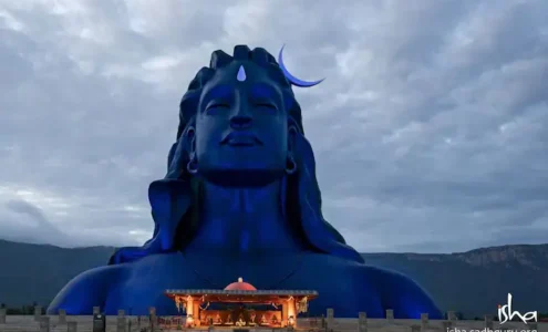 Maha Shiva Adiyogi Statue 112 feet