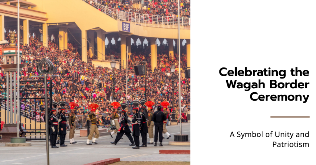 Wagah Border Captions