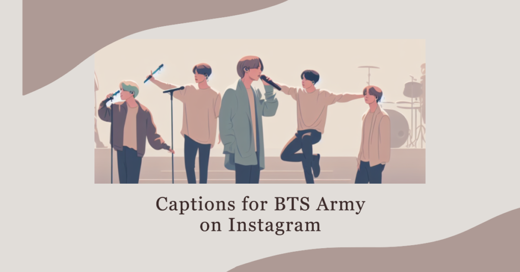 BTS Army captions for instagram