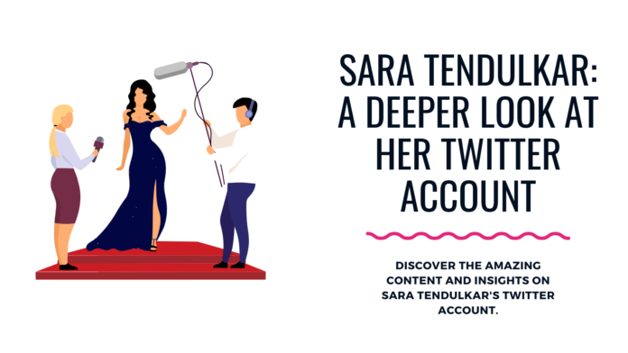 Sara Tendulkar Twitter Account
