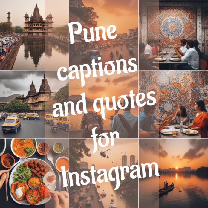 Pune captions for instagram